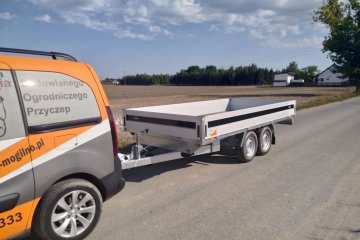 Przyczepa ciężarowa BRENDERUP 5375 ALU 2500kg od ręki
