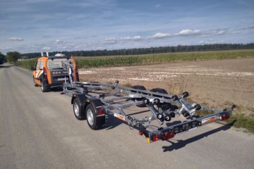 PROMOCJA!! Przyczepa podłodziowa 242500B SR OD RĘKI !!! 7,2m 24 stopy