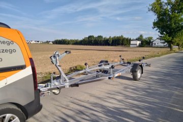 PROMOCJA Przyczepa podłodziowa BRENDERUP 1300kg hamowana od ręki !!