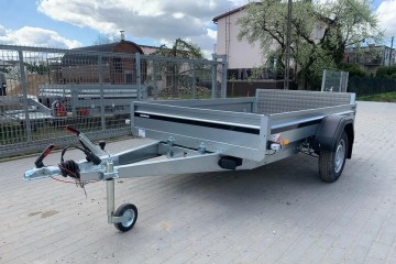 Przyczepa lekka hamowana BRENDERUP 2,6m QUAD, Kosiarka Uchylna,OD RĘKI