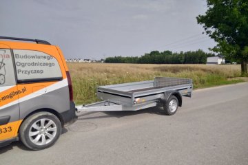PROMOCJA Przyczepa lekka BRENDERUP 2,6m QUAD, Kosiarka Uchylna,OD RĘKI