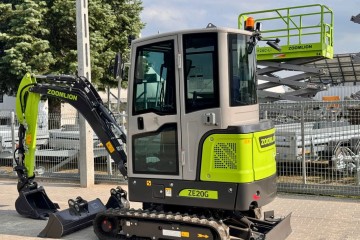 ZOOMLION ZE20G I Silnik KUBOTA I 3 ŁYŻKI I Szybkozłącze Hydrauliczne