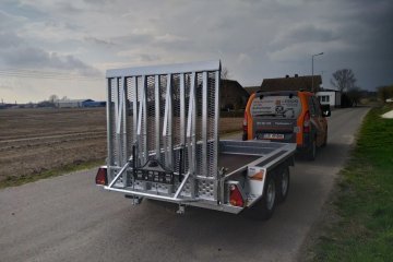 Przyczepa do minikoparki BRENDERUP MT3080/2700kg od ręki !! DOSTAWA !!